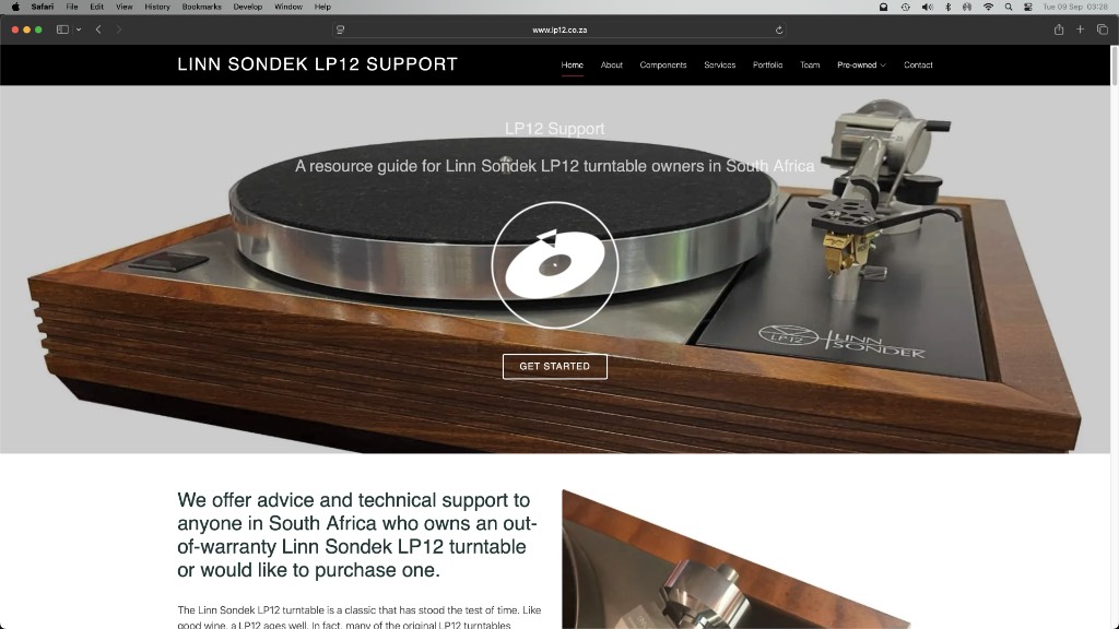 Linn Sondek LP12 Support